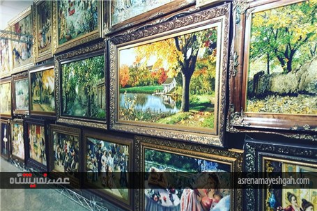 گزارش تصویری از دهمین نمایشگاه سراسری تابلو فرش و فرش دستباف ایران
