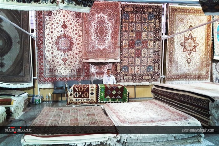 گزارش تصویری از دهمین نمایشگاه سراسری تابلو فرش و فرش دستباف ایران