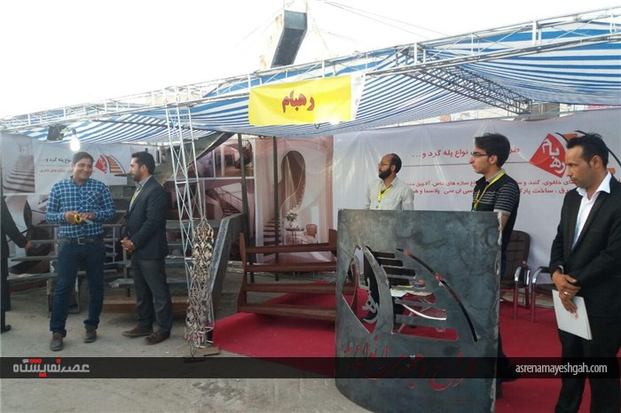 گزارش تصویری شرکت های مستقر در محوطه بیرونی نمایشگاه ساختمان کرمان