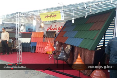 گزارش تصویری شرکت های مستقر در محوطه بیرونی نمایشگاه ساختمان کرمان