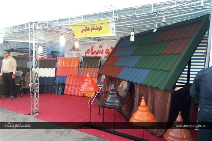 گزارش تصویری شرکت های مستقر در محوطه بیرونی نمایشگاه ساختمان کرمان