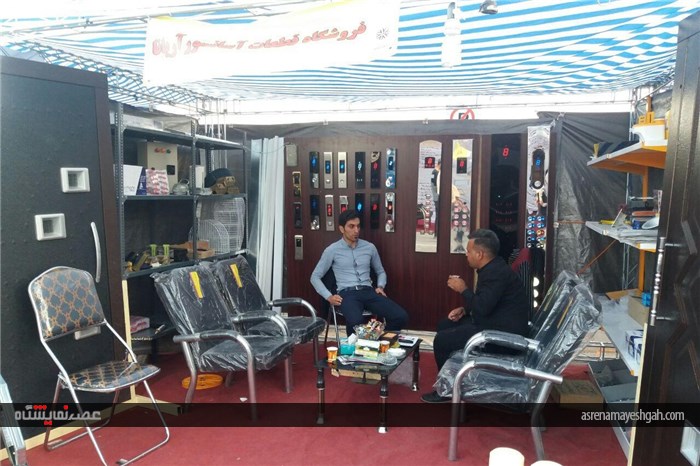 گزارش تصویری شرکت های مستقر در محوطه بیرونی نمایشگاه ساختمان کرمان