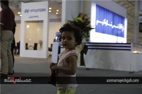 استقبال بازدیدکنندگان از محصولات پاکرو در نمایشگاه خودرو تبریز
