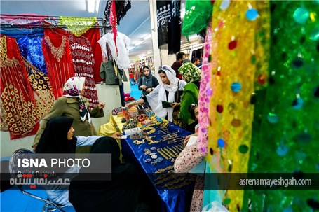 گزارش تصویری از سیزدهمین نمایشگاه سراسری صنایع دستی در همدان