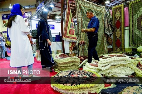 گزارش تصویری از سیزدهمین نمایشگاه سراسری صنایع دستی در همدان