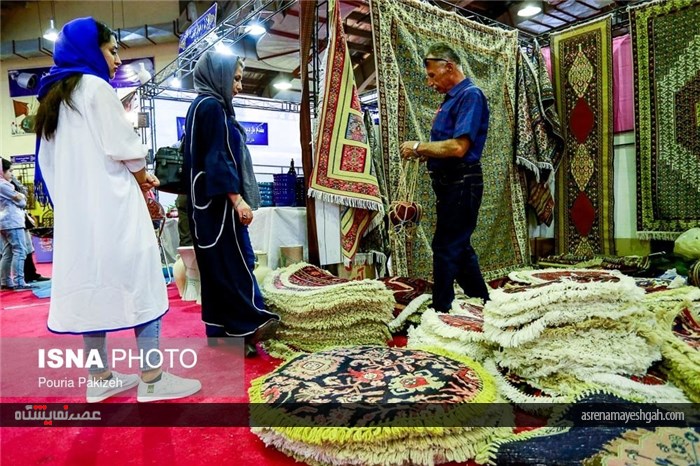 گزارش تصویری از سیزدهمین نمایشگاه سراسری صنایع دستی در همدان