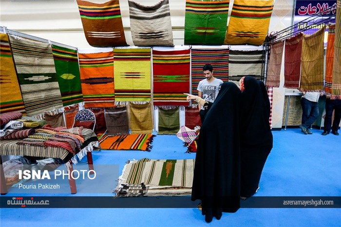 گزارش تصویری از سیزدهمین نمایشگاه سراسری صنایع دستی در همدان