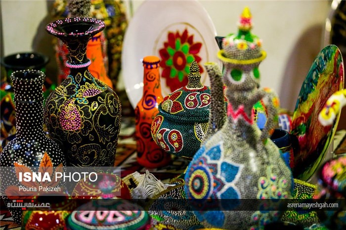 گزارش تصویری از سیزدهمین نمایشگاه سراسری صنایع دستی در همدان