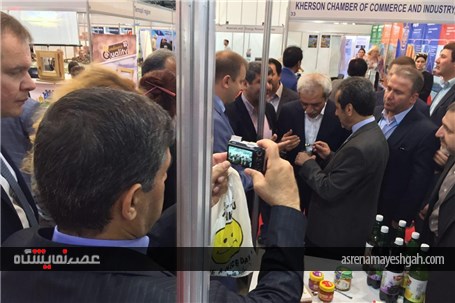 بازدید هیئت های تجاری ایران و اوکران از نمایشگاه