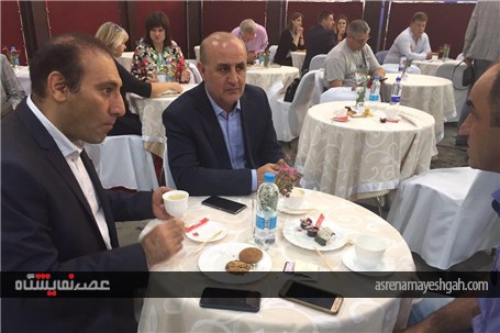 آغاز نشست تجاری در حاشیه برگزاری دومین نمایشگاه تجاری ایران در اوکراین