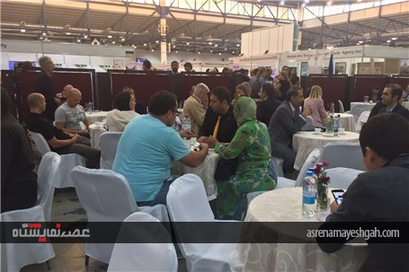آغاز نشست تجاری در حاشیه برگزاری دومین نمایشگاه تجاری ایران در اوکراین