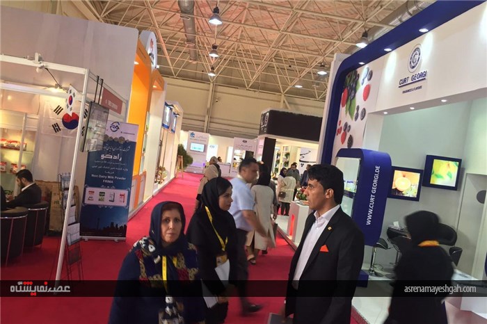 گزارش تصویری شانزدهمین نمایشگاه بین المللی شیرینی و شکلات ایران