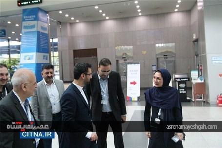 گزارش تصویری از بازدید وزیر ارتباطات از پاویون ایران در نمایشگاه تلکام بوسان