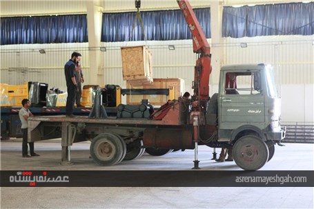 گزارش تصویری آماده سازی نمایشگاه ماشین آلات راهسازی، راهداری، معدنی و ساختمانی اصفهان
