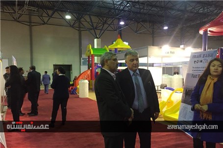 گزارش تصویری از نمایشگاه جمهوری اسلامی ایران در آلماتی قزاقستان