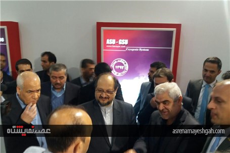 گزارش تصویری بازدید وزیر صنعت، معدن و تجارت از نمایشگاه صنعت تهران