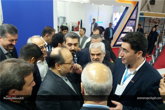 گزارش تصویری بازدید وزیر صنعت، معدن و تجارت از نمایشگاه صنعت تهران