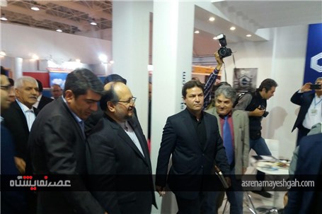 گزارش تصویری بازدید وزیر صنعت، معدن و تجارت از نمایشگاه صنعت تهران