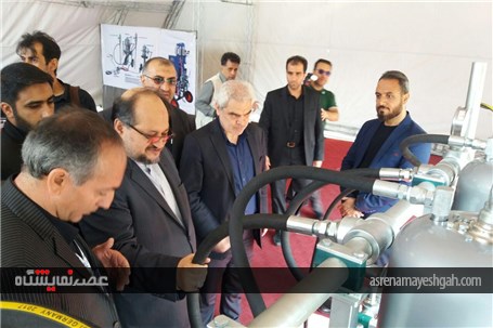 گزارش تصویری بازدید وزیر صنعت، معدن و تجارت از نمایشگاه رنگ و رزین