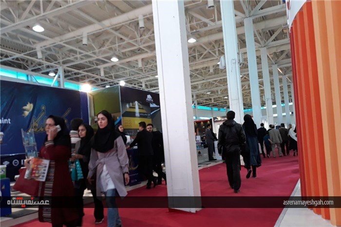 گزارش تصویری هفدهمین نمایشگاه بین المللی رنگ و رزین تهران