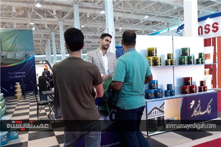 گزارش تصویری هفدهمین نمایشگاه بین المللی رنگ و رزین تهران