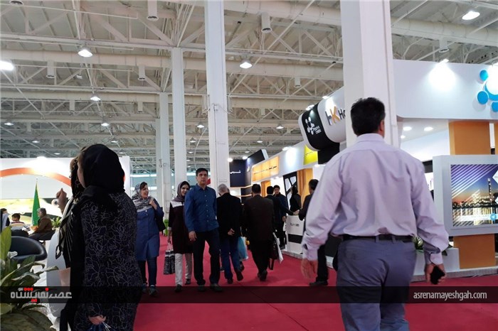 گزارش تصویری هفدهمین نمایشگاه بین المللی رنگ و رزین تهران