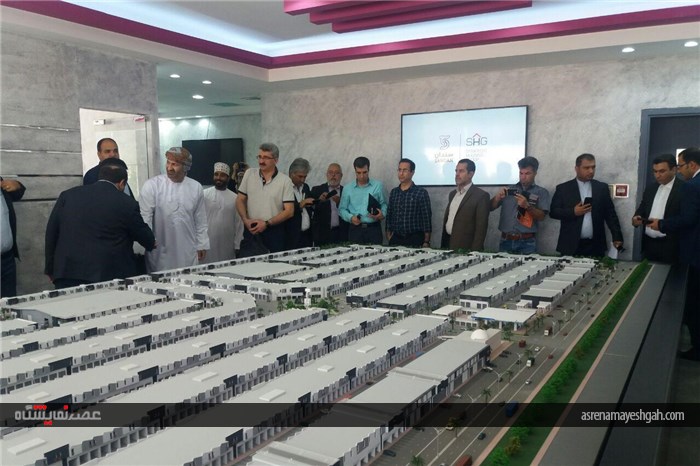 گزارش تصویری بازدید هئیت تجاری عمان از مرکز تجاری سدان