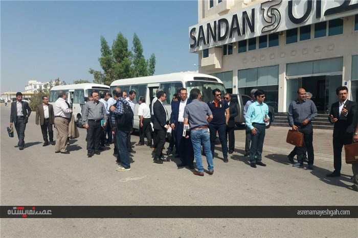 گزارش تصویری بازدید هئیت تجاری عمان از مرکز تجاری سدان