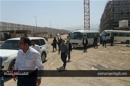گزارش تصویری بازدید هیئت عمان از سایت شهرک صنعتی سندان