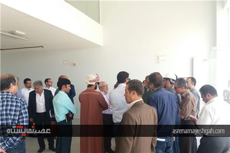 گزارش تصویری بازدید هیئت عمان از سایت شهرک صنعتی سندان