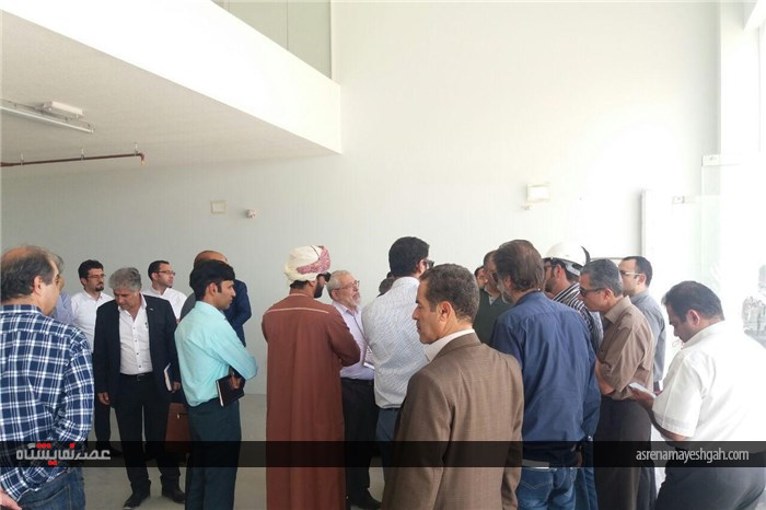 گزارش تصویری بازدید هیئت عمان از سایت شهرک صنعتی سندان