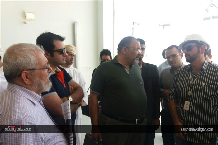 گزارش تصویری بازدید هیئت عمان از سایت شهرک صنعتی سندان