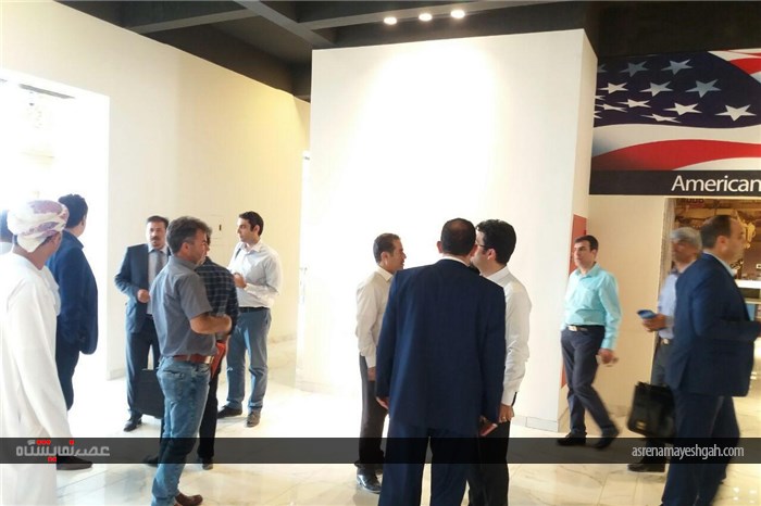 بازدید هیئت عمان از شو روم دوم ایرانی