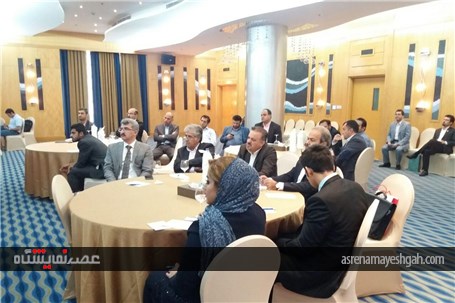 گزارش تصویری نشست مسئولین منطقه دقم با هیئت اعزامی عمان