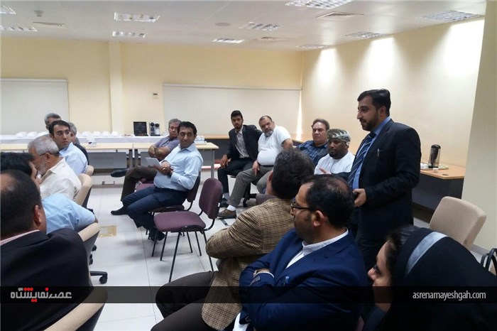 گزارش تصویری پرسش و پاسخ در بانک صحار عمان با هیئت تجاری ایران