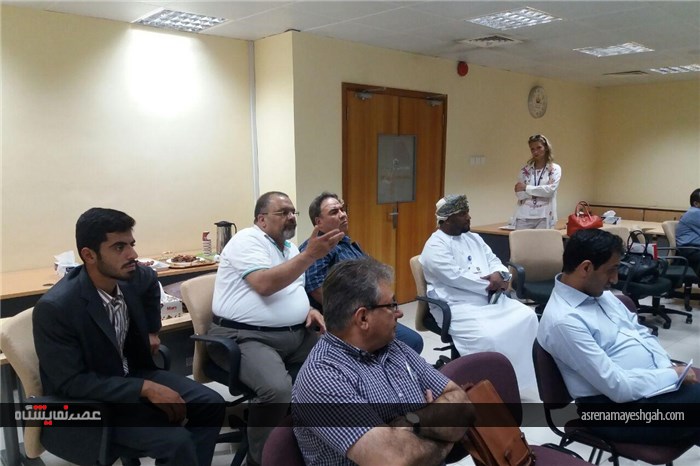 گزارش تصویری پرسش و پاسخ در بانک صحار عمان با هیئت تجاری ایران