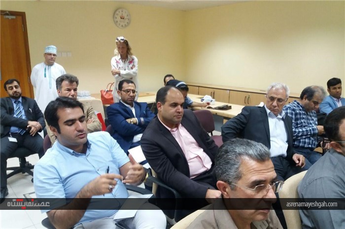 گزارش تصویری پرسش و پاسخ در بانک صحار عمان با هیئت تجاری ایران