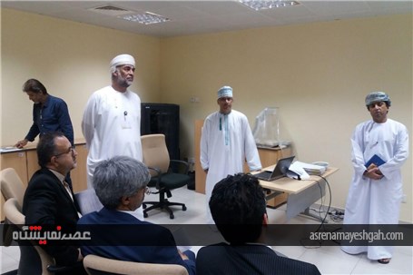 گزارش تصویری پرسش و پاسخ در بانک صحار عمان با هیئت تجاری ایران