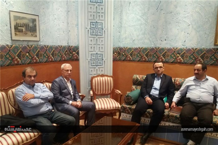 گزارش تصویری حضور هیئت تجاری در سفارت ایران در مسقط