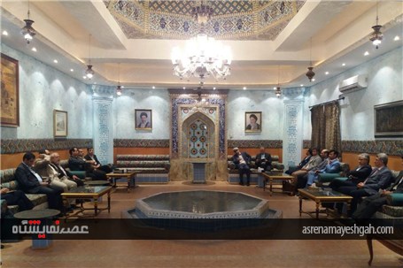 گزارش تصویری حضور هیئت تجاری در سفارت ایران در مسقط