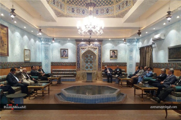 گزارش تصویری حضور هیئت تجاری در سفارت ایران در مسقط
