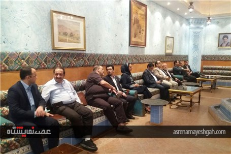 گزارش تصویری حضور هیئت تجاری در سفارت ایران در مسقط