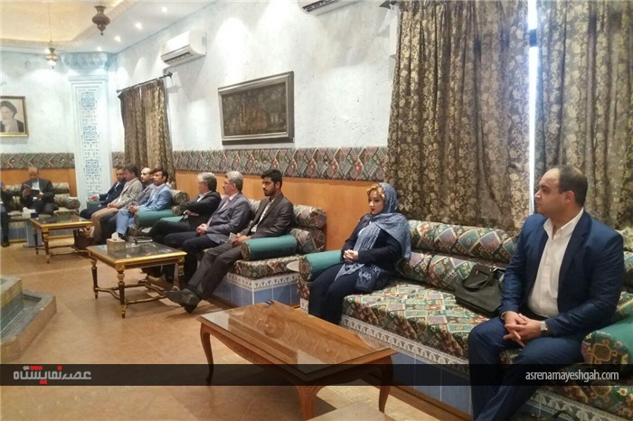گزارش تصویری حضور هیئت تجاری در سفارت ایران در مسقط