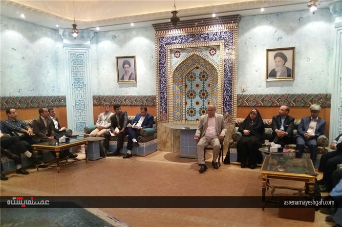 گزارش تصویری ملاقات هیئت تجاری عمان با معاون سفیرایران در عمان