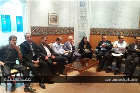 گزارش تصویری ملاقات هیئت تجاری عمان با معاون سفیرایران در عمان