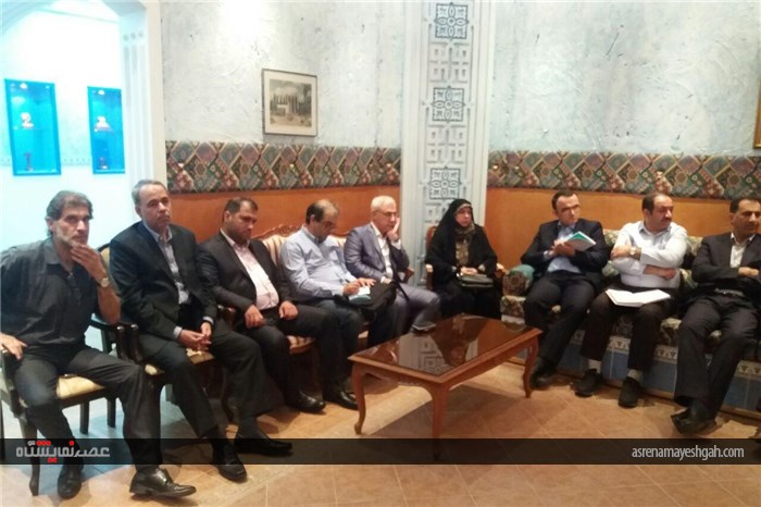 گزارش تصویری ملاقات هیئت تجاری عمان با معاون سفیرایران در عمان