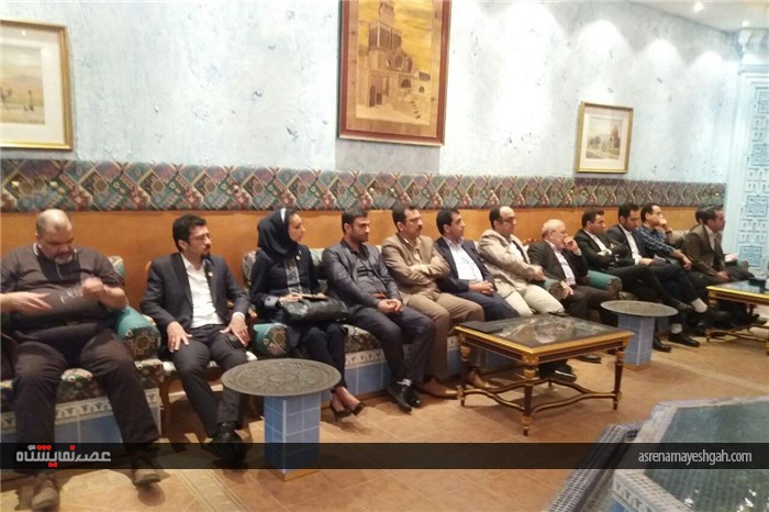 گزارش تصویری ملاقات هیئت تجاری عمان با معاون سفیرایران در عمان