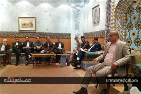 گزارش تصویری ملاقات هیئت تجاری عمان با معاون سفیرایران در عمان