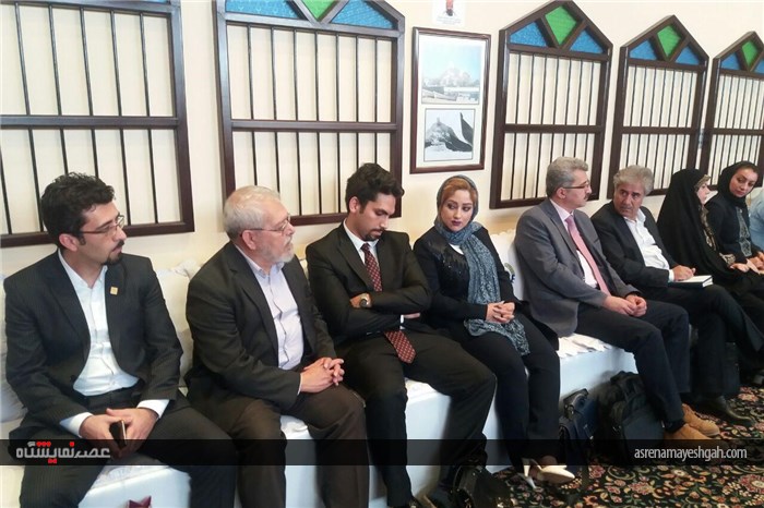 گزارش تصویری معارفه اعضای ایرانی هیئت تجاری عمان با اعضای اتاق مشترک