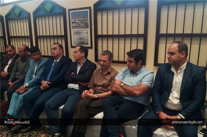 گزارش تصویری معارفه اعضای ایرانی هیئت تجاری عمان با اعضای اتاق مشترک